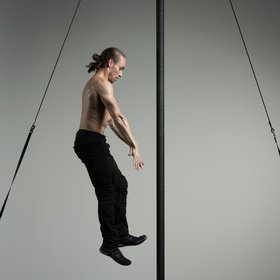 Chinese pole male climb 2 — figure reference